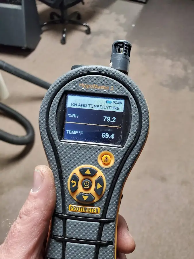 Moisture meter humidity assessment for Fire & Smoke Damage Restoration in Belle Fourche